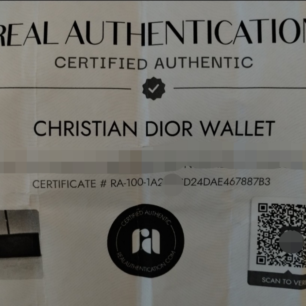 New DIOR Green Wallet Cardholder NWOT - Picture 15 of 15